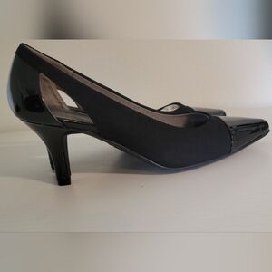 Life Stride Leather and suede heels